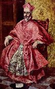 El Greco Portrat des Kardinalinquisitors Don Fernando Nino de Guevara oil painting artist